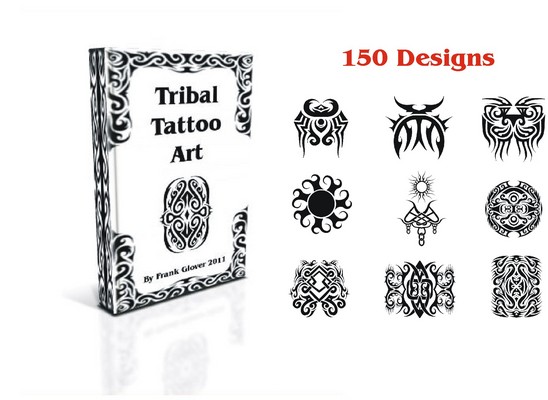 Product picture Tribal Tattoo Designs 150 - Resell Rights
